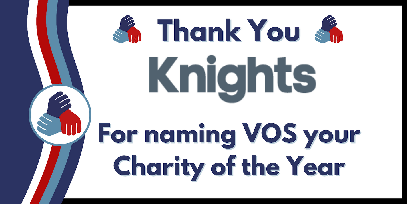 Knights names Veterans Outreach Support Charity of the Year Portsmouth Southampton